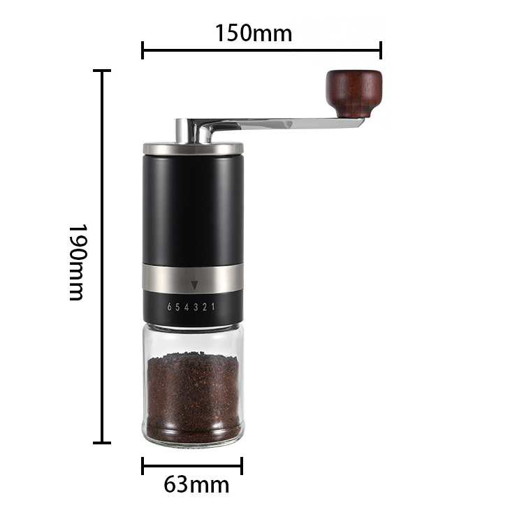 Coffee tea tools accessories barista tools coffee conical burr mill stainless steel espresso grinder manual coffee grinder