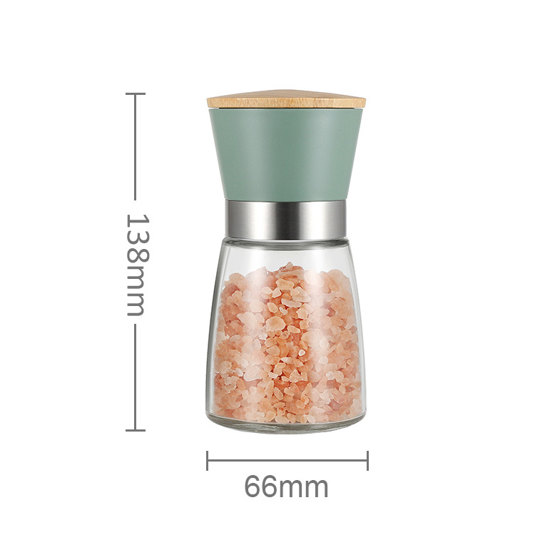 Factory sale kitchen accessories himalayan salt and pepper grinder set for seasoning