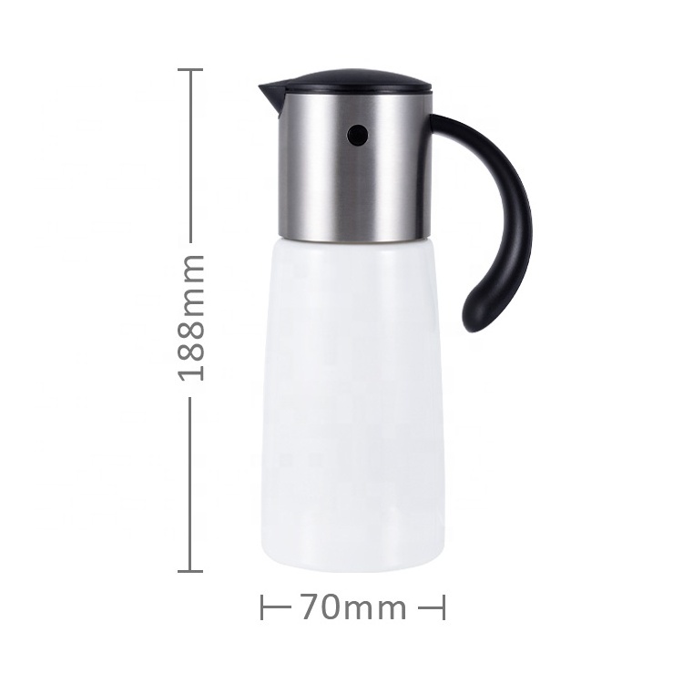 300ml Custom Logo Beauty Body 304 Stainless Steel Oil Bottle Dispensers Container