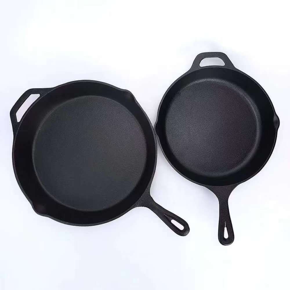 cast iron cookware/csat iron round fry pan