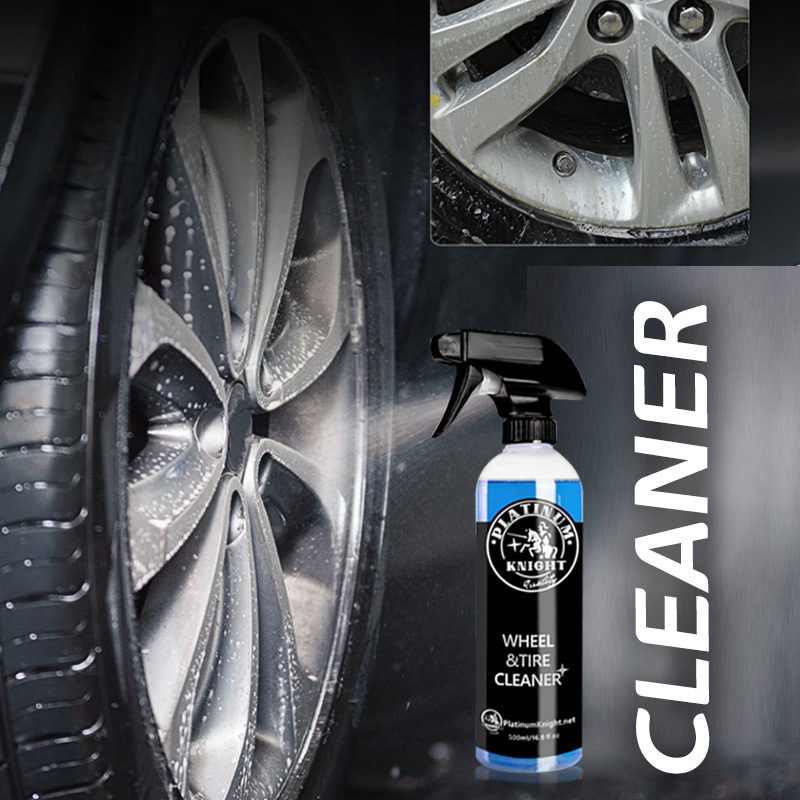 Efficient cleaning Wheel Rim and Tire Cleaner for Brake Dust and Grime  Safe for Alloy Chrome Aluminum