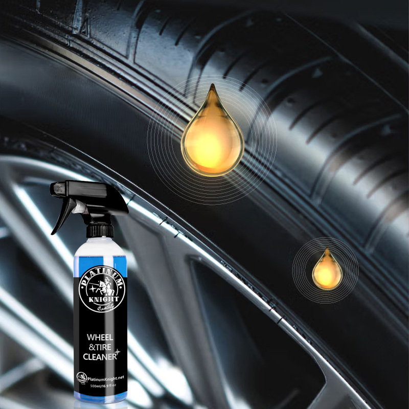 Efficient cleaning Wheel Rim and Tire Cleaner for Brake Dust and Grime  Safe for Alloy Chrome Aluminum