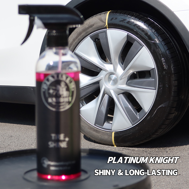 Long lasting Tire Shine Chemical For Car Trye Coating Spray & Gel 500ml