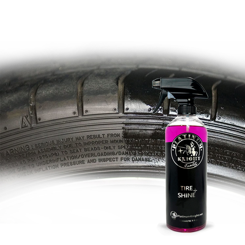 Tire Shine & Protectants plastic & rubber high-gloss restorer spray gel wax coating