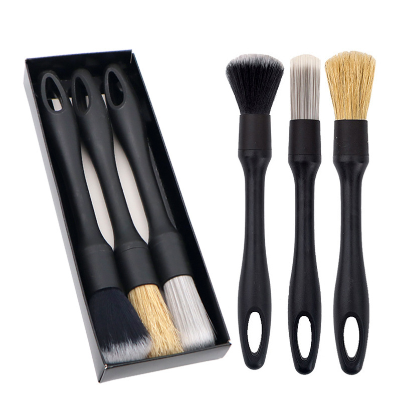 Car Wash & Detailing Brush Kits Ultra Soft Detailing Brush Cleaning Tools For Car