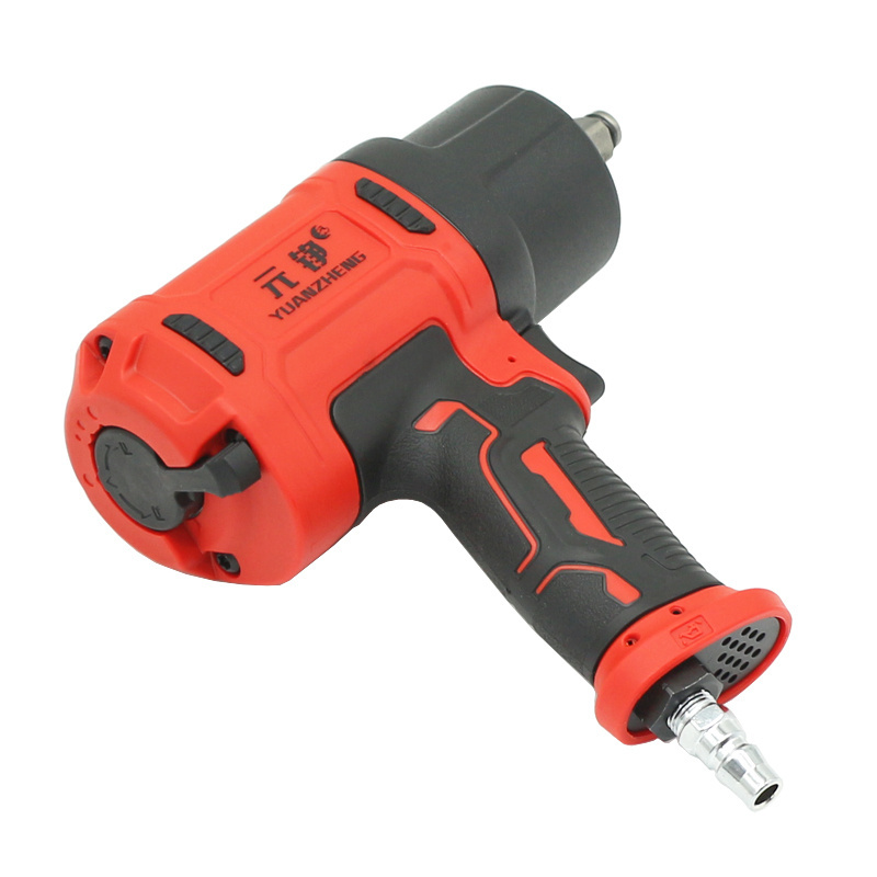 1750NM High Torque Pneumatic Wrench 1/2 inch Drive Double Hammer Impact Wrench Car Tire Removal Powerful Air Cannon