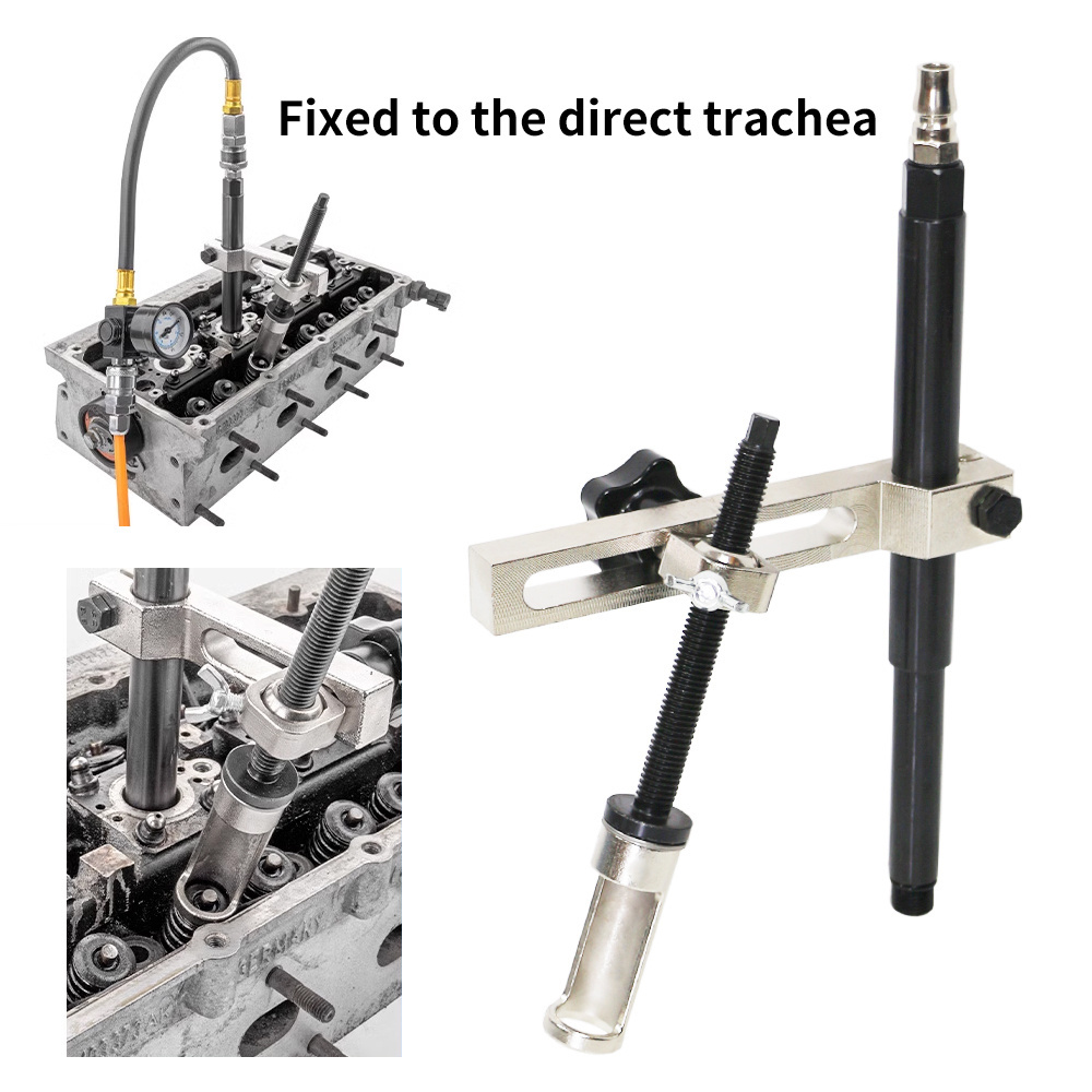 Replacement of valve spring oil seal tool for cylinder head without removing the cylinder head for all car models