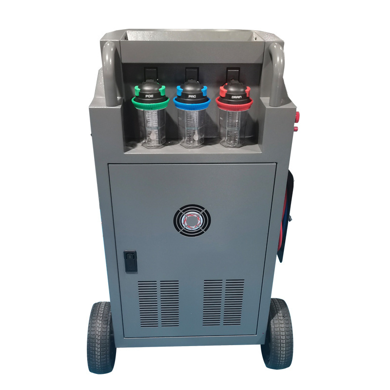 A/C auto work station X549/ R134a/R1234yf refrigerant recharging machine with ce ac refrigerant recovery machine printer