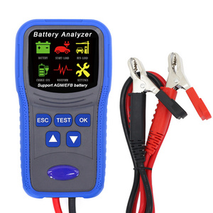 TM300 color screen 6V 12V 24V car battery tester 100-2000 CCA voltage tester OBD2 diagnostic tool automotive battery analyzer