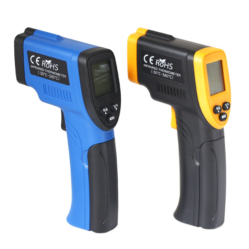 Digital industrial grade infrared laser thermometer non-contact temperature gun thermometer range -50-580 degrees Celsius