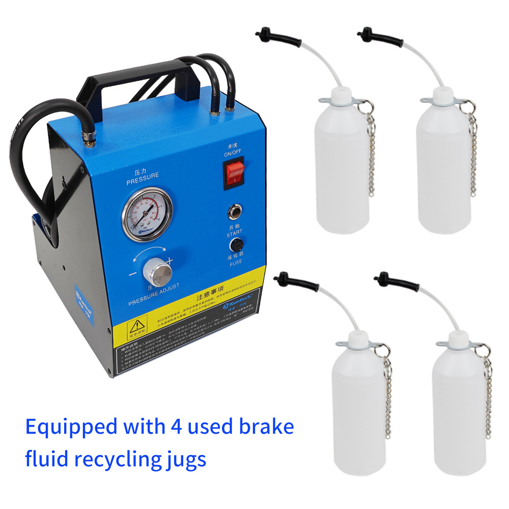 Automotive Brake Bleeder Kit 100V-240V Electric Brake Bleeding Device Electric pulse type brake fluid oil changer