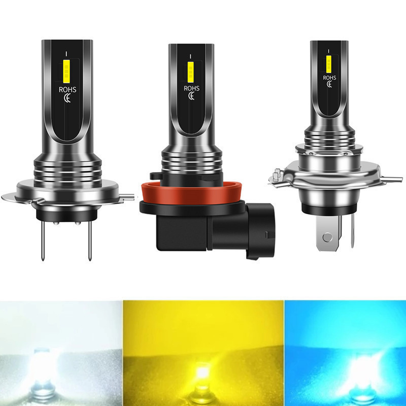 H4 H7 Car Fog Light H11 H8 H9 H16JP  LED Car Headlight Bulbs 9005 9006 Auto Driving Headlamp Lamps 6500K 12V 24V