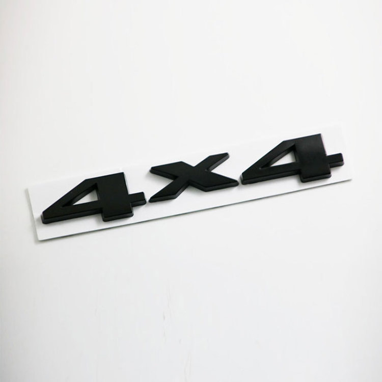 3D 4X4 Four wheel drive Car sticker Logo Emblem Badge Decals Car Styling Accessories for Frod Bmw Lada Honda Audi Toyota