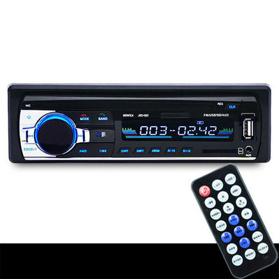 Car Stereo Radio JSD 520 MP3/WMA/WAV player BT Wireless hot sale floor price FM/SD/USB/AUX Multiple EQ 1 DIN 12V