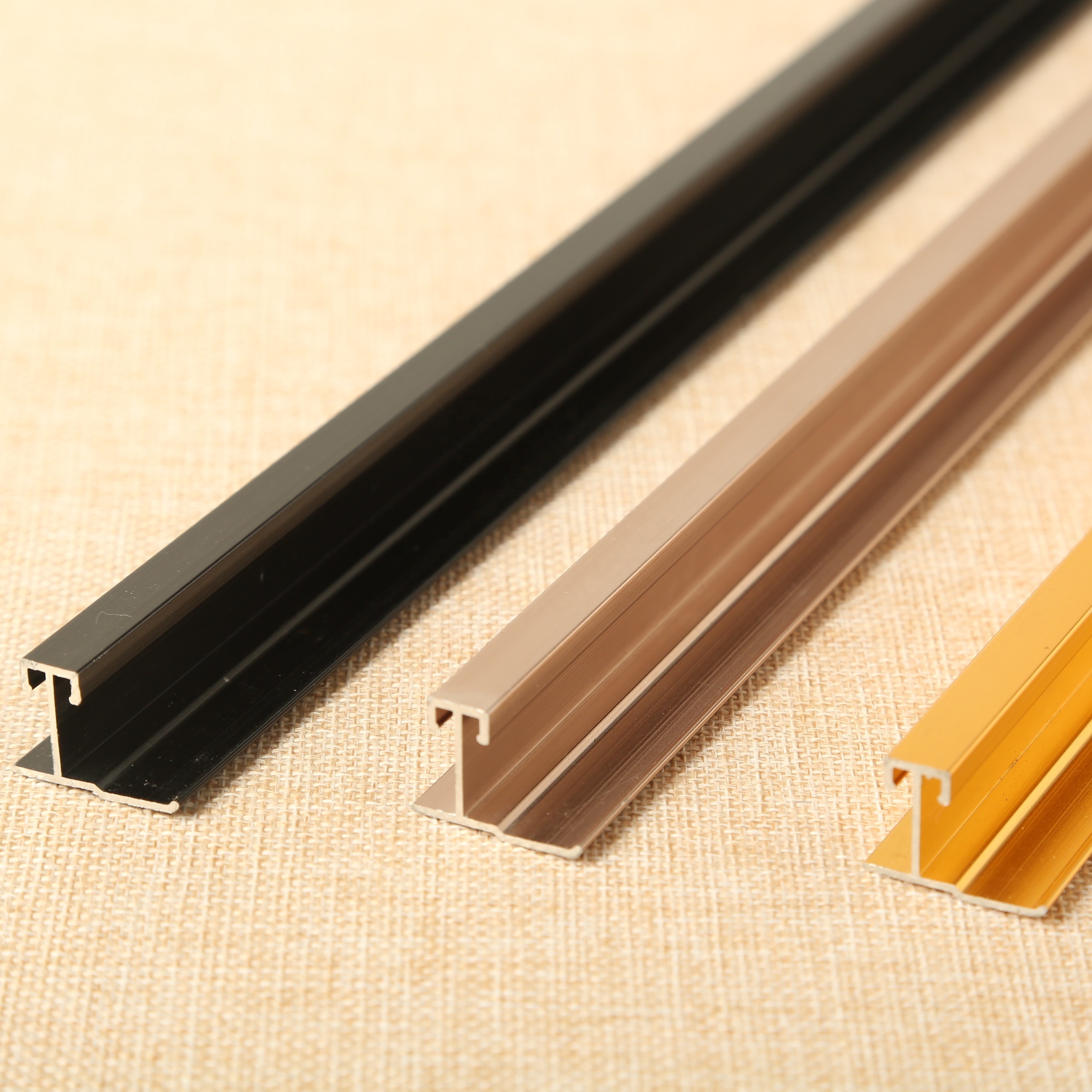 Wall Panel Aluminum Alloy Decorative Line Skirting Wood Decorative Panel Edge Line