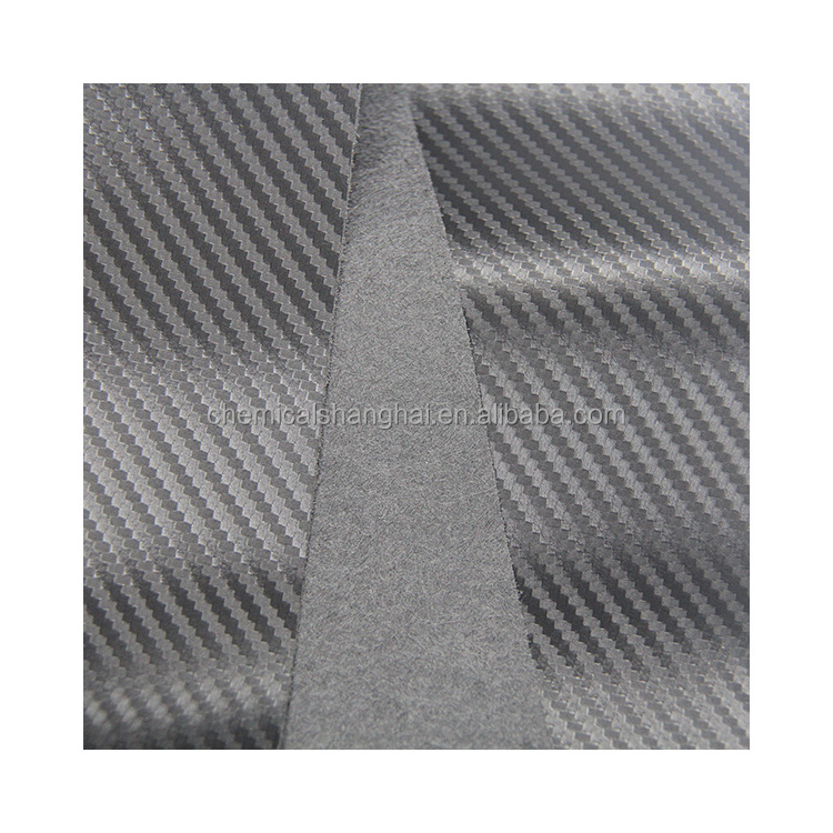 wholesale 1.2 mm carbon texture microfiber faux leather for car seat covers