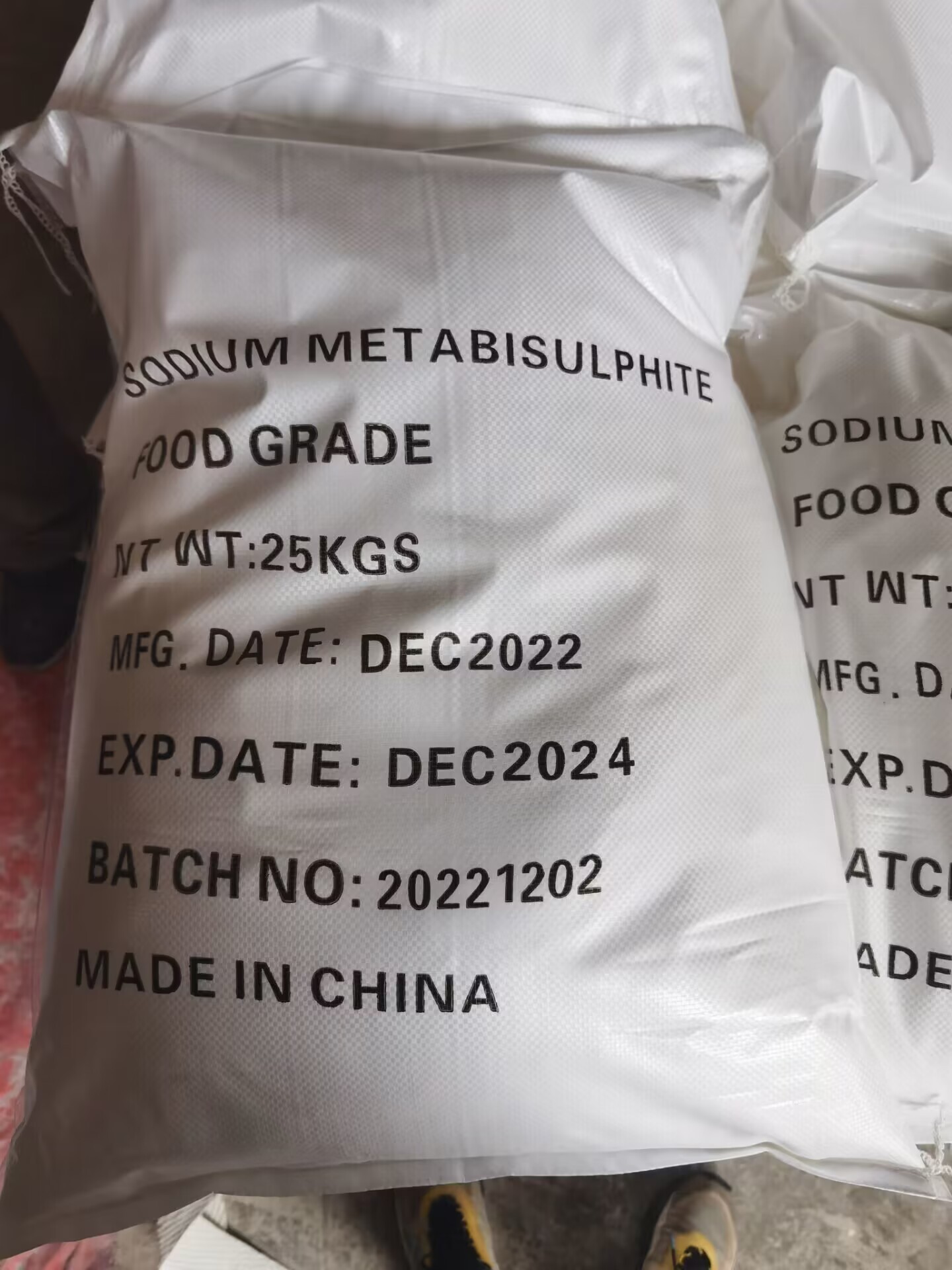 Factory Supply Sodium Metabisulfite/sodium Metabisulphite/smbs (na2s2o5)