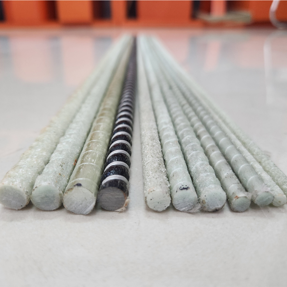 Concrete reinforced FRP rebar sand coated gfrp rebar for city construction