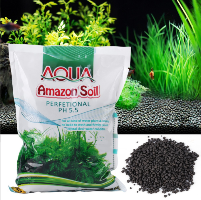 2024 Wholesale 9L ada amazonia brown aqua cultivation Aquarium Plant planted Substrate Sand Amazon Soil Fertilizer Mud for Tank