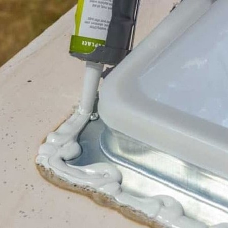 RV Flex Repair Caulking Lap Sealant - Self Leveling Sealant for Rubber Roofs on Motorhomes Campers