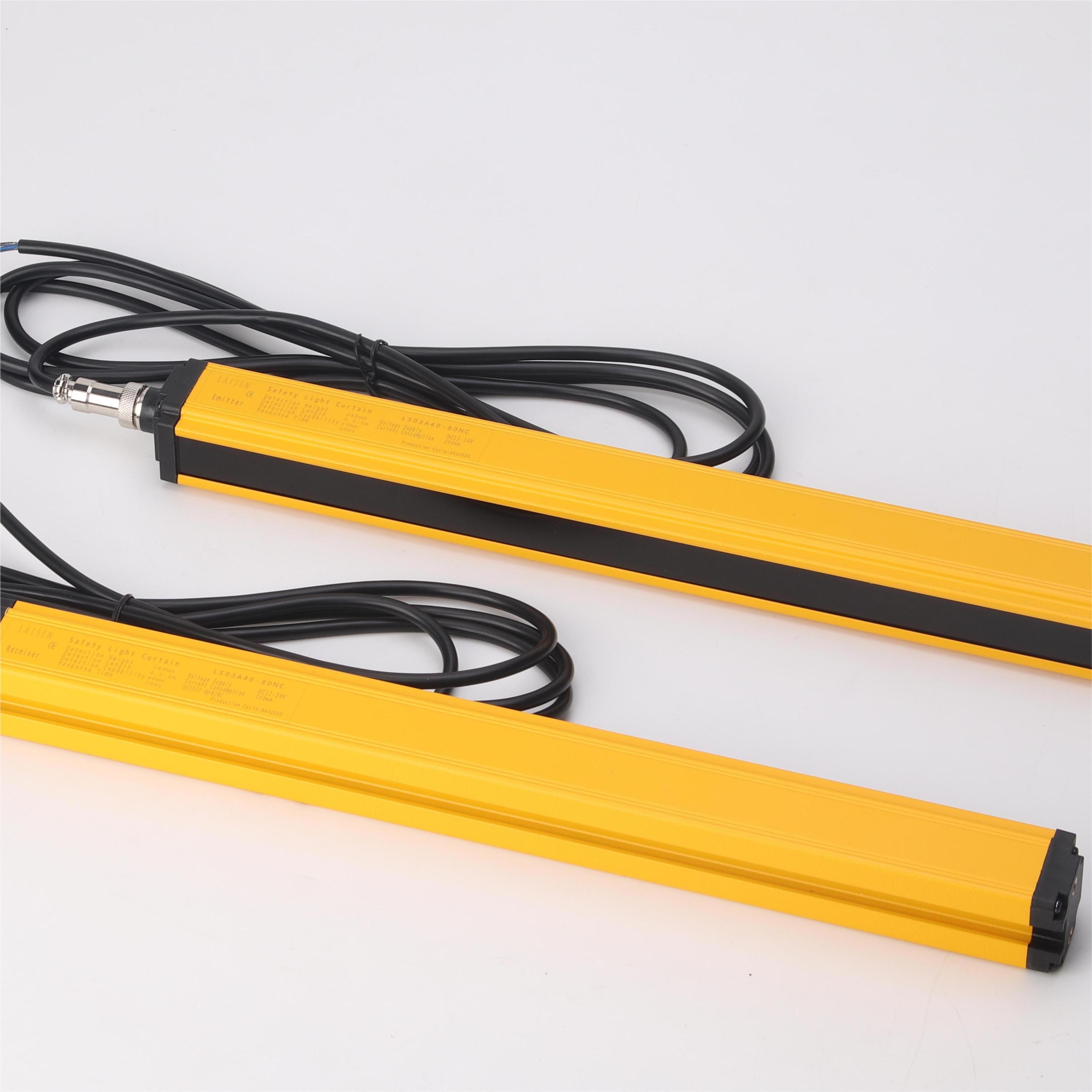 High quality Infrared Safety Light Curtain NPN PNP Light Barrier Sensors Photoelectric Protection Sensor