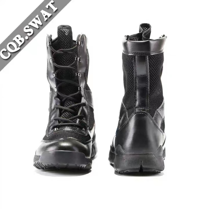 Black Tactical Boot Waterproof Boot Super Light Weight Outdoor Training Boot