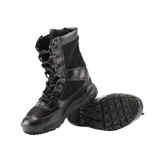 Black Tactical Boot Waterproof Boot Super Light Weight Outdoor Training Boot