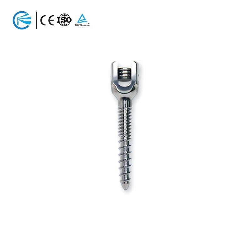 Factory Price  Polyaxial Pedicle Screws Spine Titanium Orthopedic Implants Orthopedic Instruments Spinal Screw Bone Implant