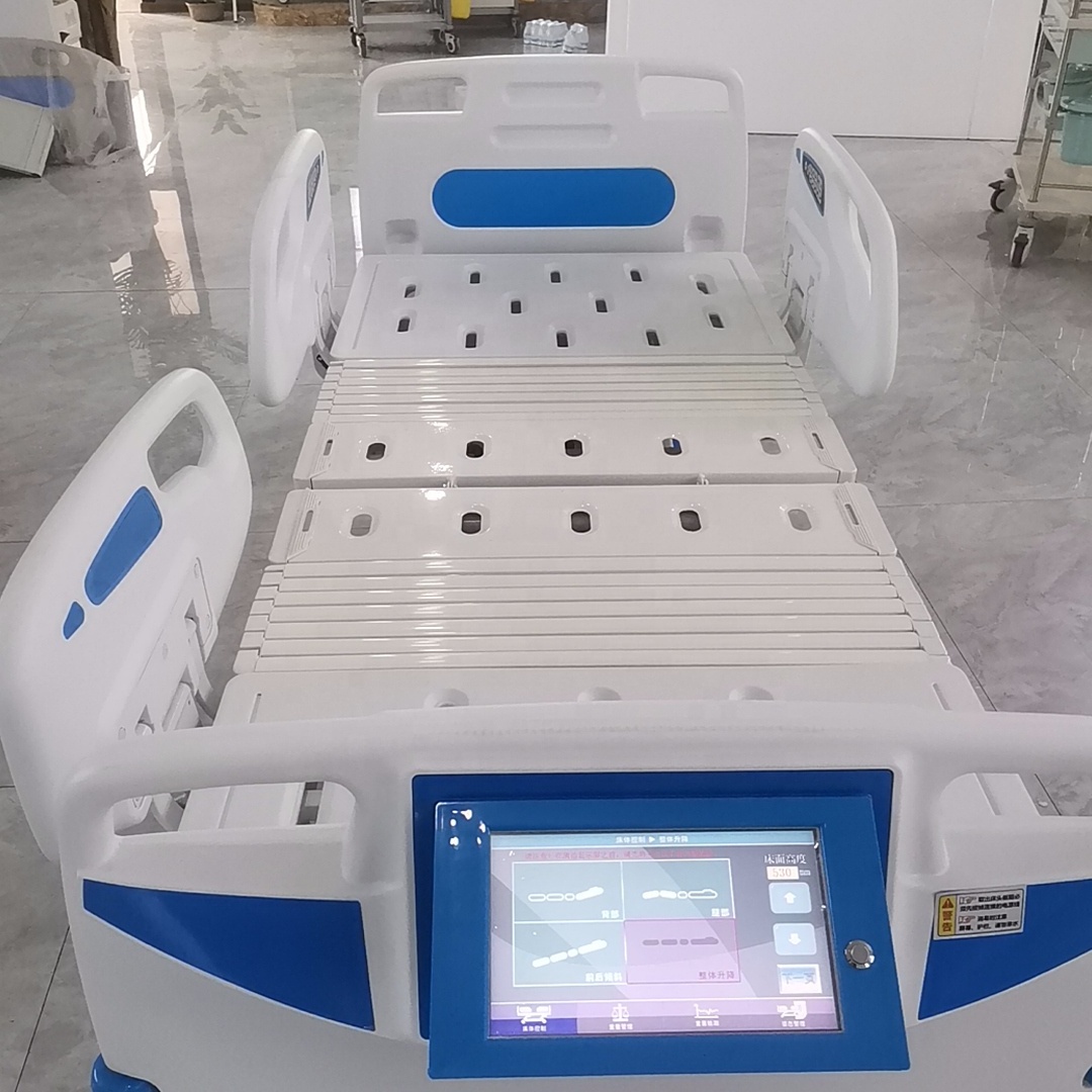 High Quality V3 ABS Side Rails Multifunctional Hospital Electric ICU bed with Weighing Scale price Hospital Furniture