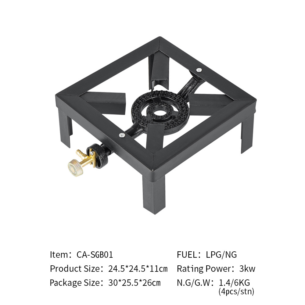 Cast Iron Gas Stove Ring Breast Door For Outdoor Kitchen