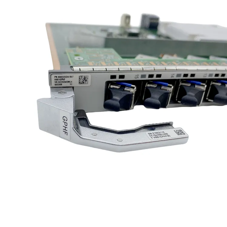 Original brand GPHF GPON Service Board 16 Ports  H901 H902 GPHF business board with C+ C++ sfp modules