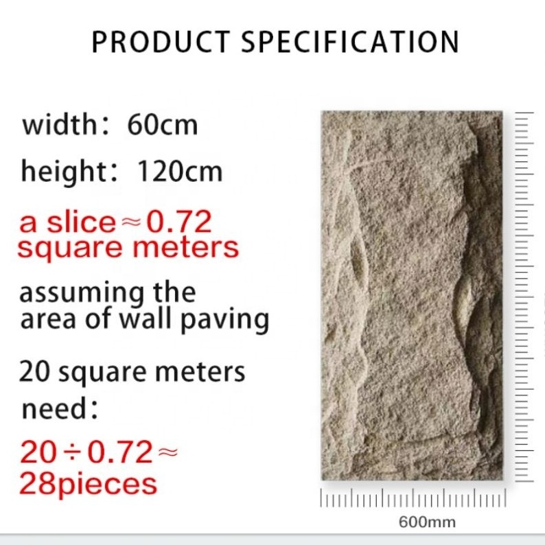 Stone Pu Wall Panels Thin Slab Pu Stone Looks Wall Panel Pu Stone Skin