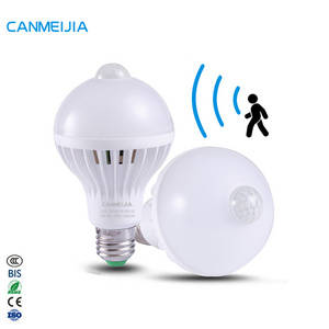 3W 5W 7W 9W E27 220V SKD Sound Sensor Lighting Induction Bombilla PIR Motion Sensor Smart Motion Sensor Light Led Bulbs