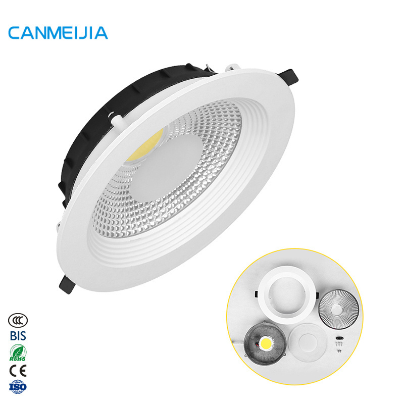 15W 20W 30W 3 4 5 6 Pot Light Slim Potlights Trimless Outdoor Downlight Housing Part Led Recessed Ceiling Light,Down Light