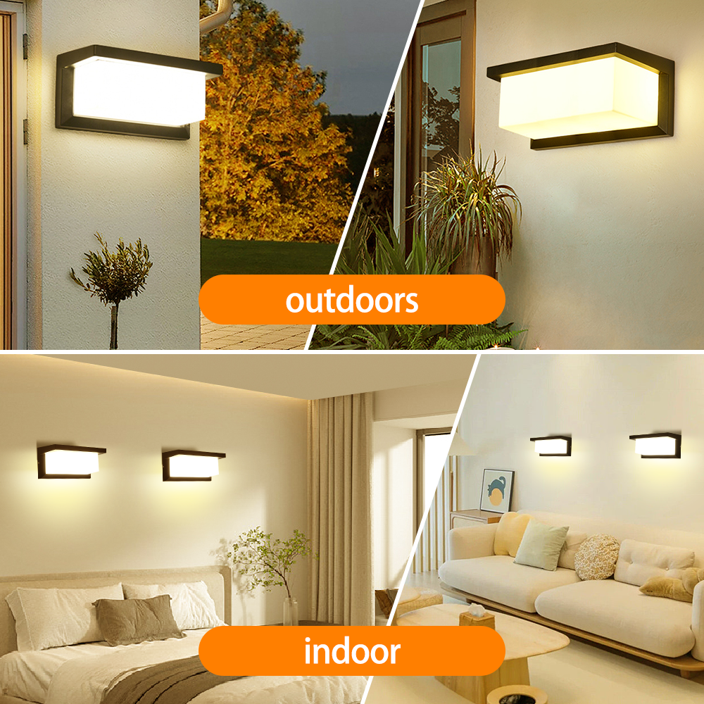 Simple modern waterproof outdoor decorative lighting led wall light for home garden/outdoor wall light/wall lamps