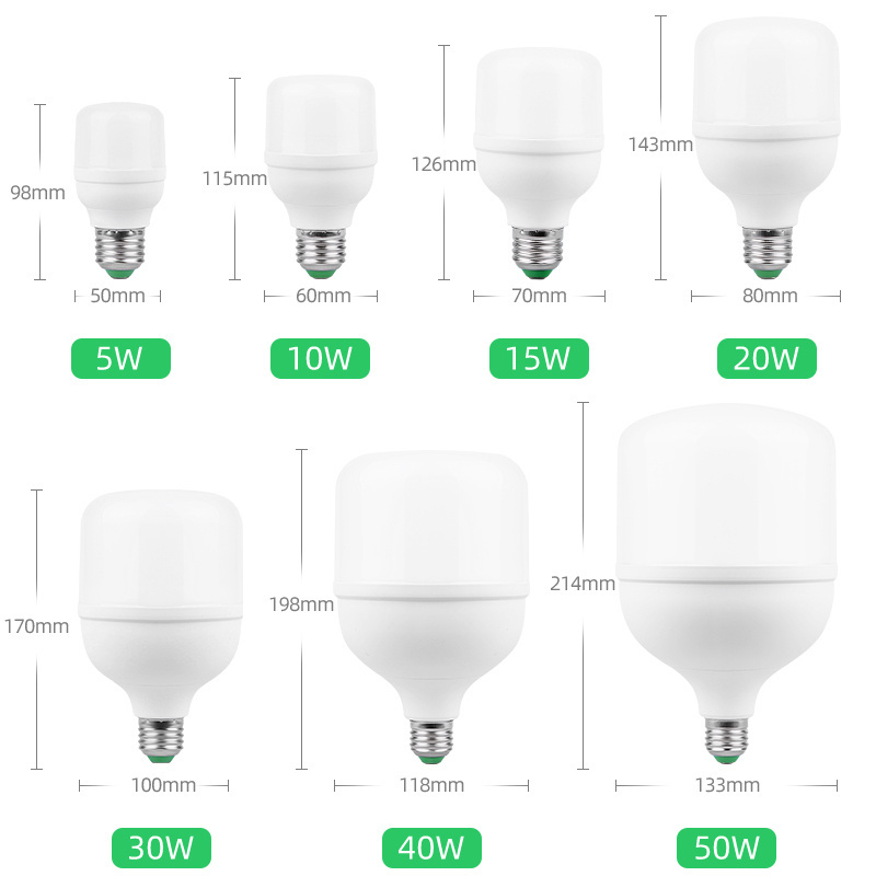 5W 10W 15W 20W 30W 40W B22 E27 T Bulb Lampe Products Electrical Other Lighting Caladium Ampoules Led Bulb Light,Bombillas Led