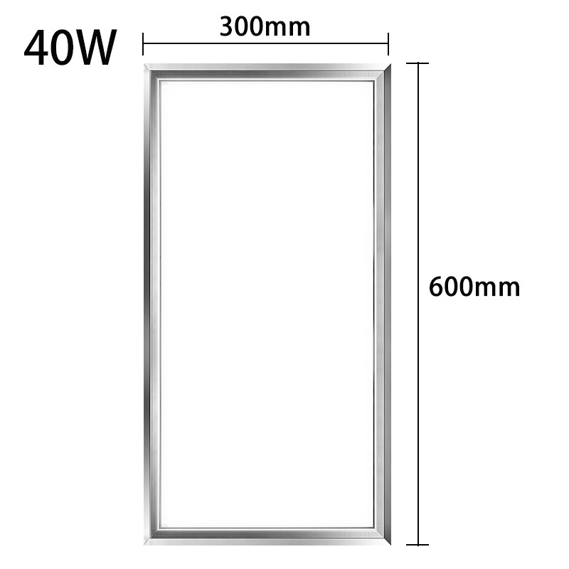 40W High Lumen Flexible Frameless Shenzhen 2x4 Led Flat Panel Light 30x60 300x600 Indoor Back Light Oled Panel,Led Panel Light