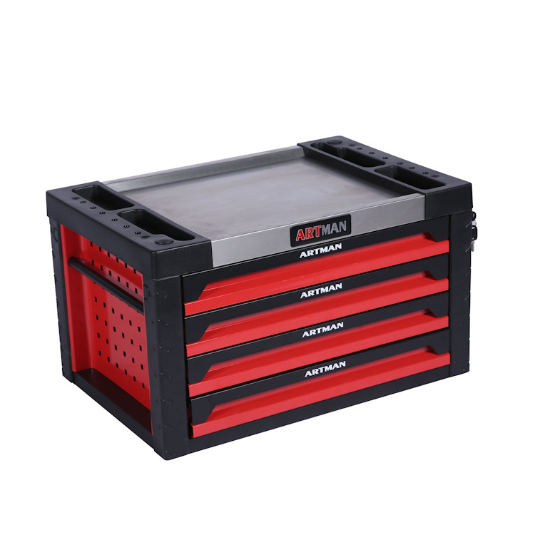 CD-2704 Edge hot  cheap 4 drawer tools set box and mechanic with professional  tool cabinets sale