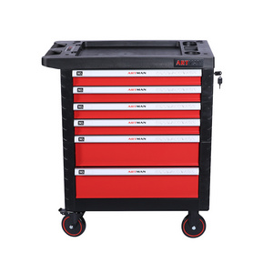 garage cabinet system and toolbox on wheels for workbench