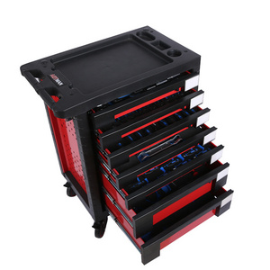 CD-3070plus  toolbox with 7 drawers stainless steel workshop roller tool trolley set drawer tool cabinet with casters