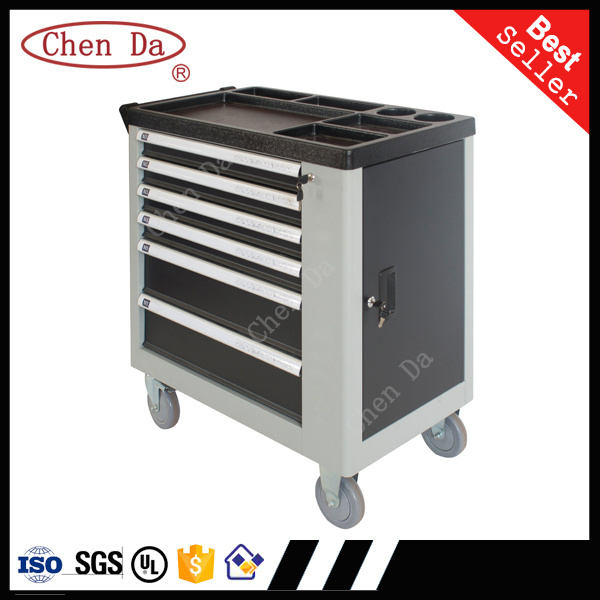 2021 new desgin professional steel box / tool trolley with stainless top and 220pcs tools