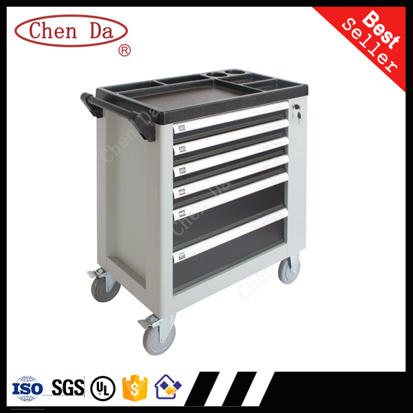 2021 new desgin professional steel box / tool trolley with stainless top and 220pcs tools