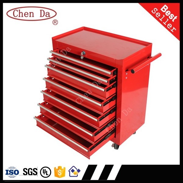 cheap steel tools set box tool chest for tools storage, with 7 drawers