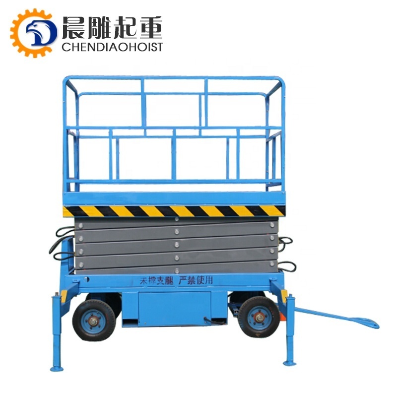 Lift Truck,hydraulic Ladder Lift Top Platform Hydraulic / Electric Maximum 3200*1650 Table 4M 6M 8M 10M 12M 18M Size 380V 1m-18m