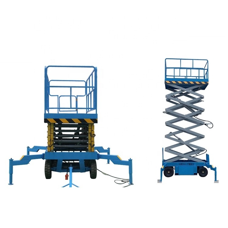 Lift Truck,hydraulic Ladder Lift Top Platform Hydraulic / Electric Maximum 3200*1650 Table 4M 6M 8M 10M 12M 18M Size 380V 1m-18m