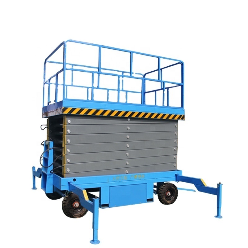 Lift Truck,hydraulic Ladder Lift Top Platform Hydraulic / Electric Maximum 3200*1650 Table 4M 6M 8M 10M 12M 18M Size 380V 1m-18m