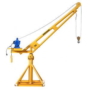 20 Years Factory Sale 60m 1000kg Mini Lifting Crane /Swing Arm Hoist