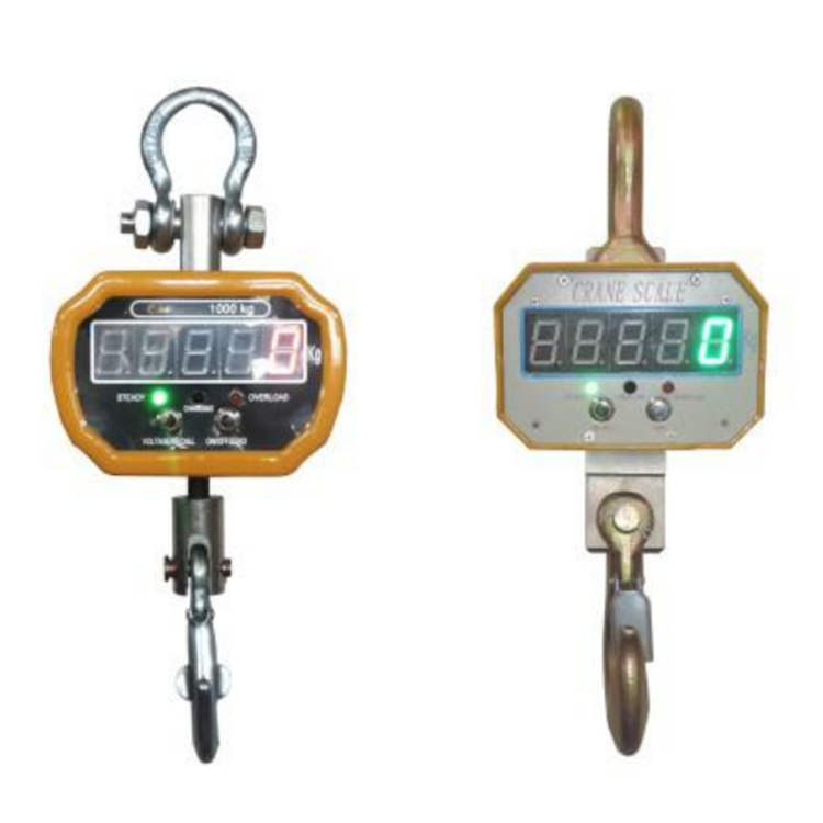 Hoist Scale Workshop Usage Digital 1000kg Small Weighing Crane Scale 500kg 2000kg 2 ton 3 ton 5 ton 10 ton 30 ton