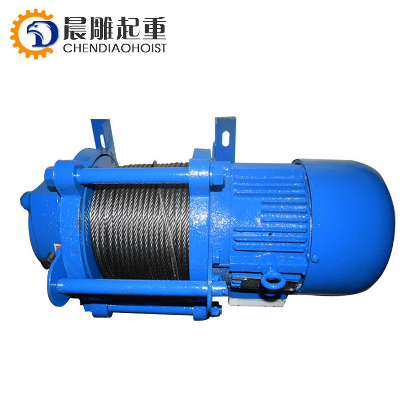 Factory Price 220v 380v Wire rope pulling electric winch Heavy duty electric winchsingle phase ac electric winch motors