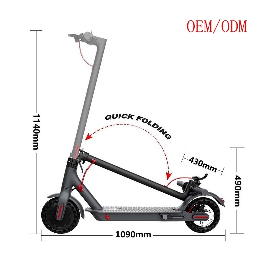 Wholesale Balancing Foldable 350 -500W 8-10 Inch Wheels Powerful Adults & Kids EU & USA Warehouse Electric Scooter